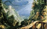 Paul Bril Mountain landscape USA oil painting artist